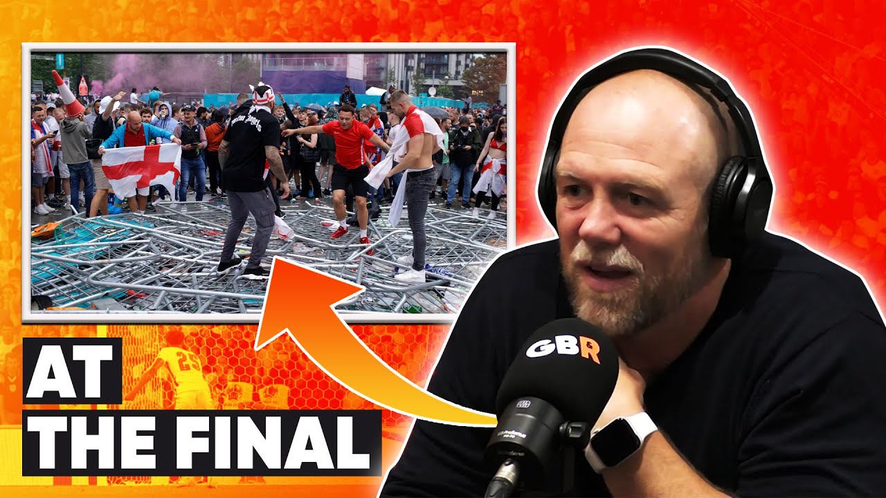Майк Тиндалл отреагировал на шокирующие сцены, увиденные им на «Уэмбли» — финал Евро-2020