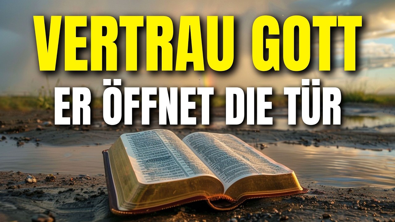 Wenn Gott Türen öffnet – Morgengebet für einen neuen Anfang