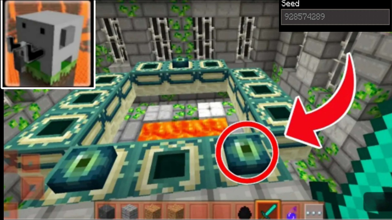 Discover the Hidden End Portal in Craft World! Best Seed Revealed!