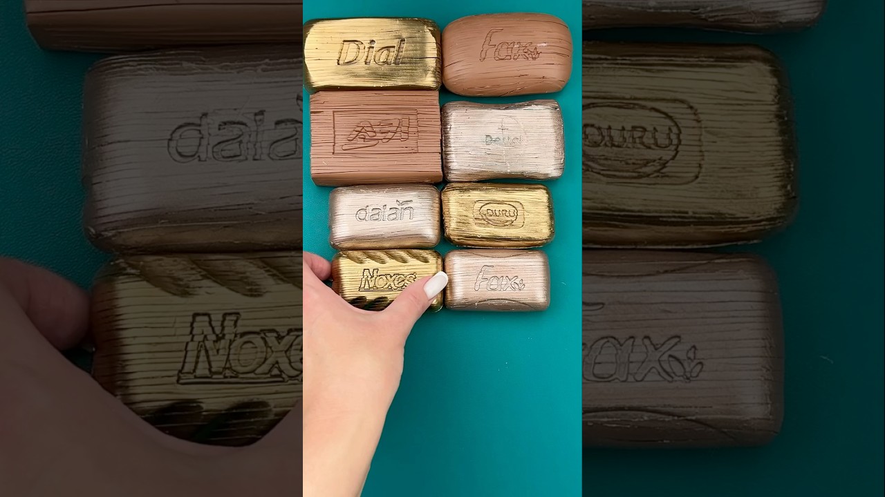ASMR soap strips #allaasmrsoap