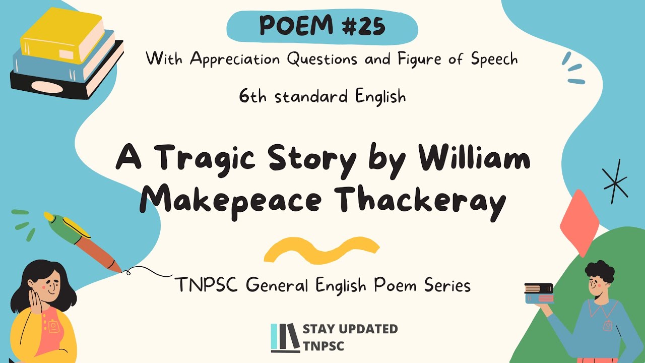 A Tragic Story from 6th English ✌ TNPSC General English Poem Series 🤩Complete Notes with PDF 📚