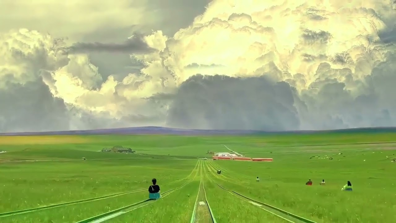 Inner Mongolian Hulunbuir Grassland，China