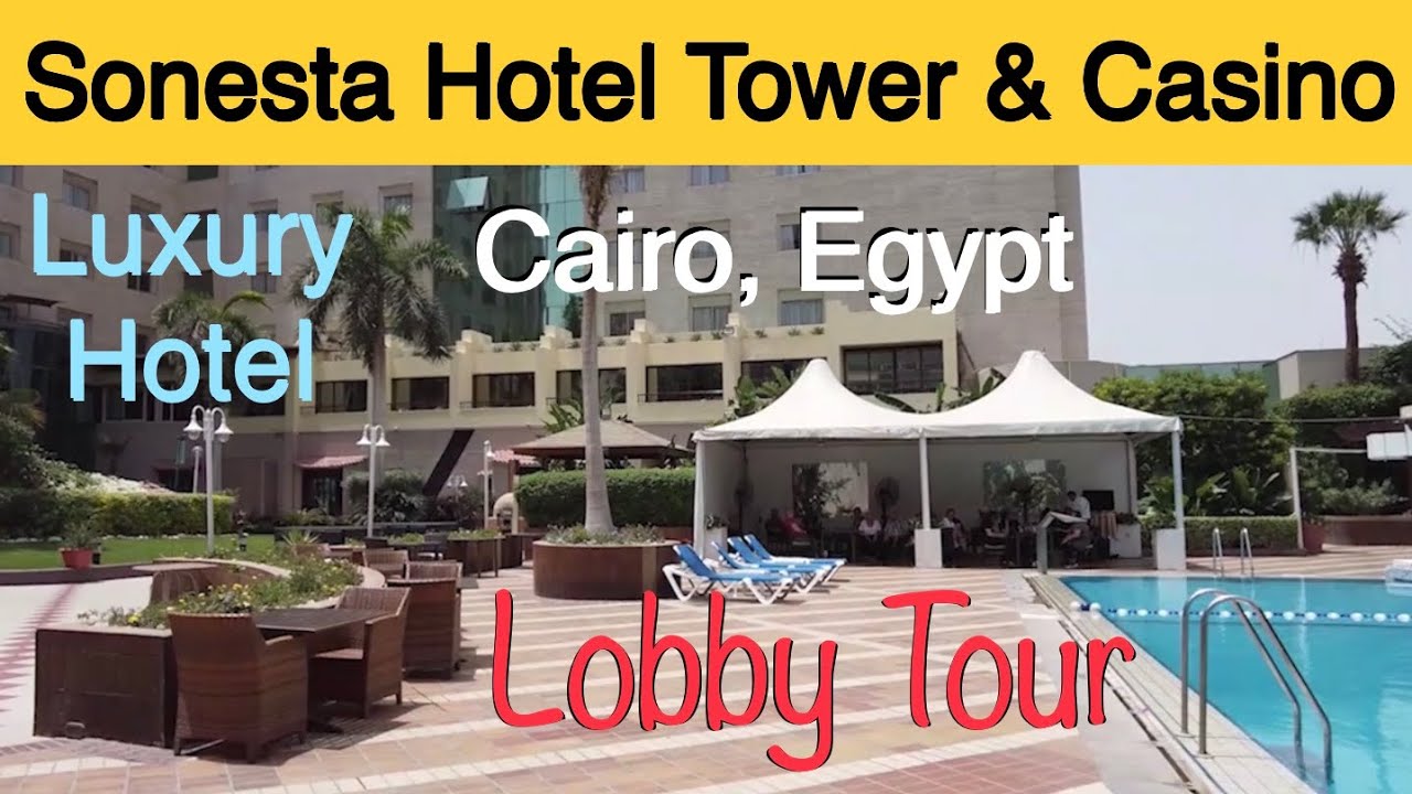 Sonesta Tower & Casino Cairo | Trip To Egypt | May 2023, Lobby Tour