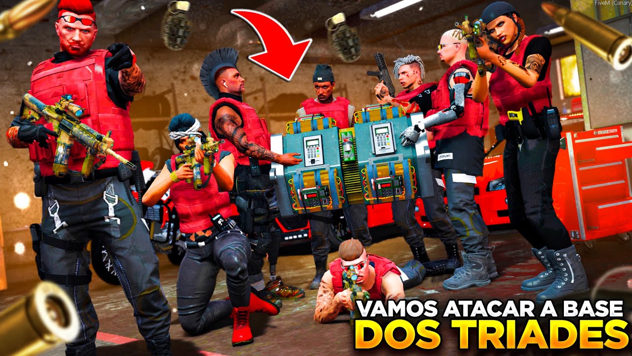 GTA V: VIDA DO CRIME | O PLANO PERFEITO!!💣 ESSA BOMBA DESTRUÍRA OS TRÍADES PARA SEMPRE! | EP#95