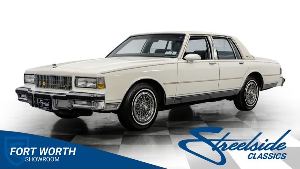 1987 Chevrolet Caprice Classic Brougham 7783-DFW for sale | Charlotte, Atlanta, Dallas, Tampa, ...