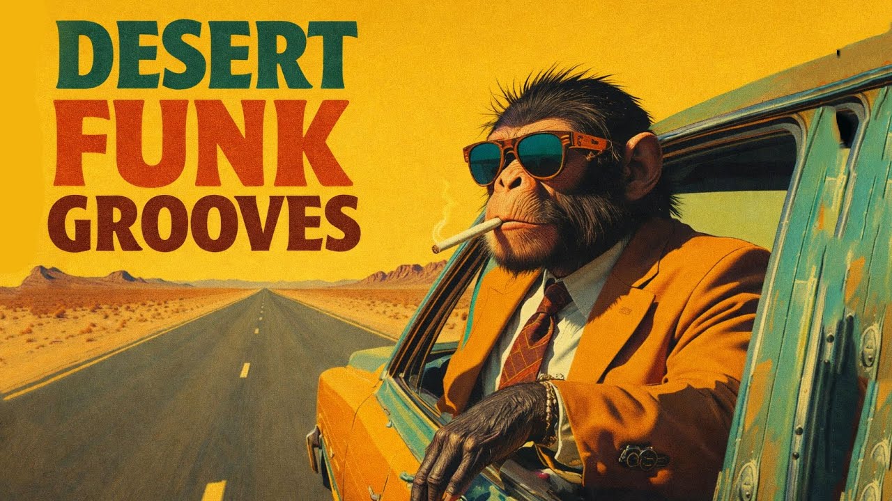 70s Desert Noir Funk Grooves for Focus & Late Night Drives