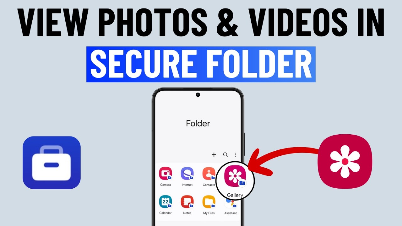 Where Is Secure Folder in Samsung Gallery App | How to Open Secure Folder