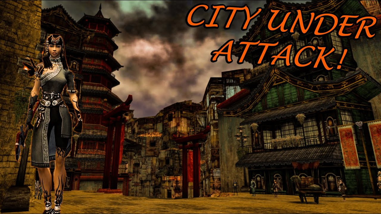 Guild Wars Factions The Journey - City Under Attack!