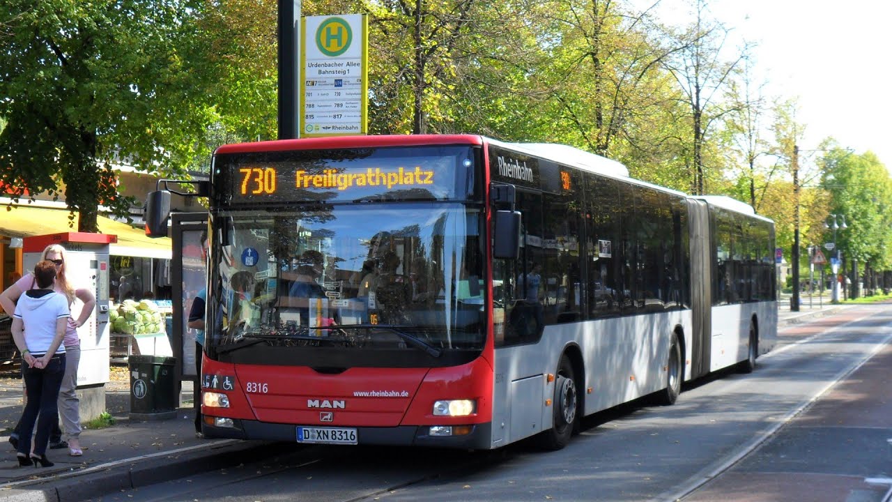 [Sound] Bus MAN NG 323 | #8316 | Rheinbahn AG Düsseldorf