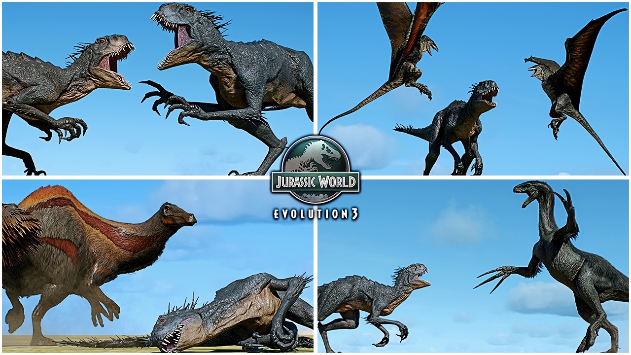 Weak Scorpios Rex VS All Dinosaurs in Jurassic World Evolution 3, Let's see what it can do.
