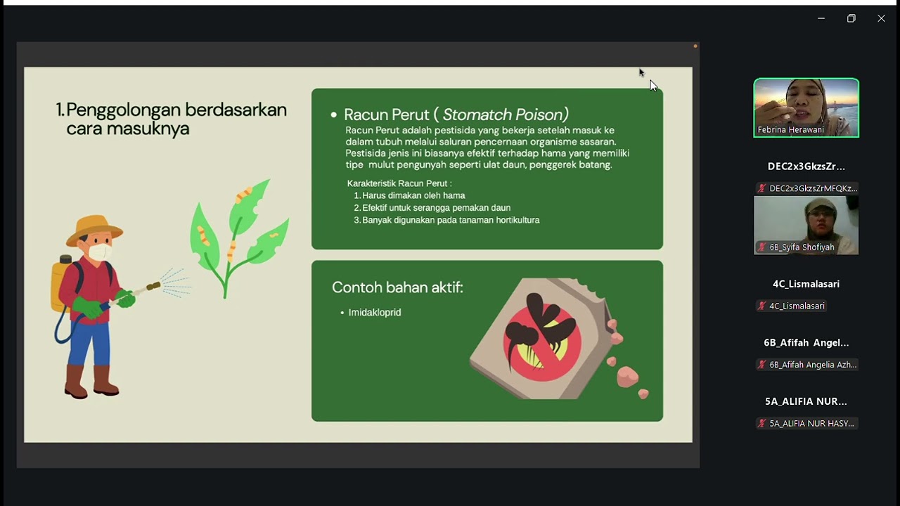 perkuliahan pestisida pertanian