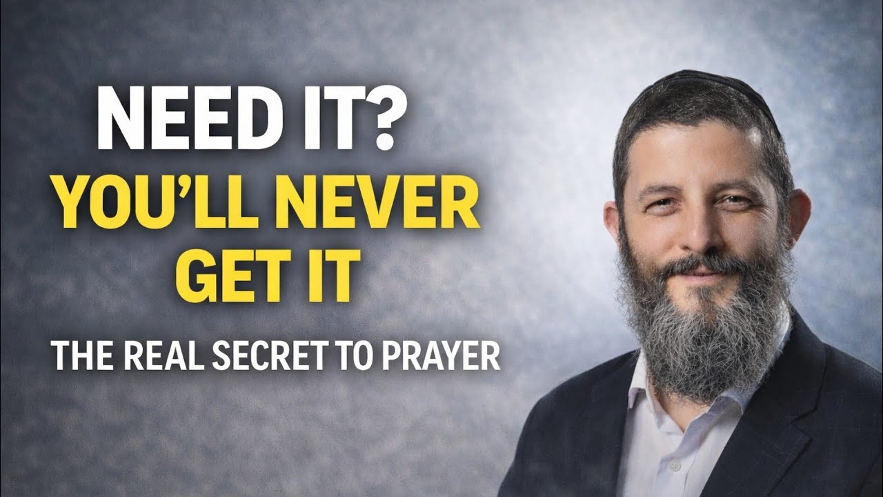Prayer Begins When You Stop Needing - Chana’s Secret