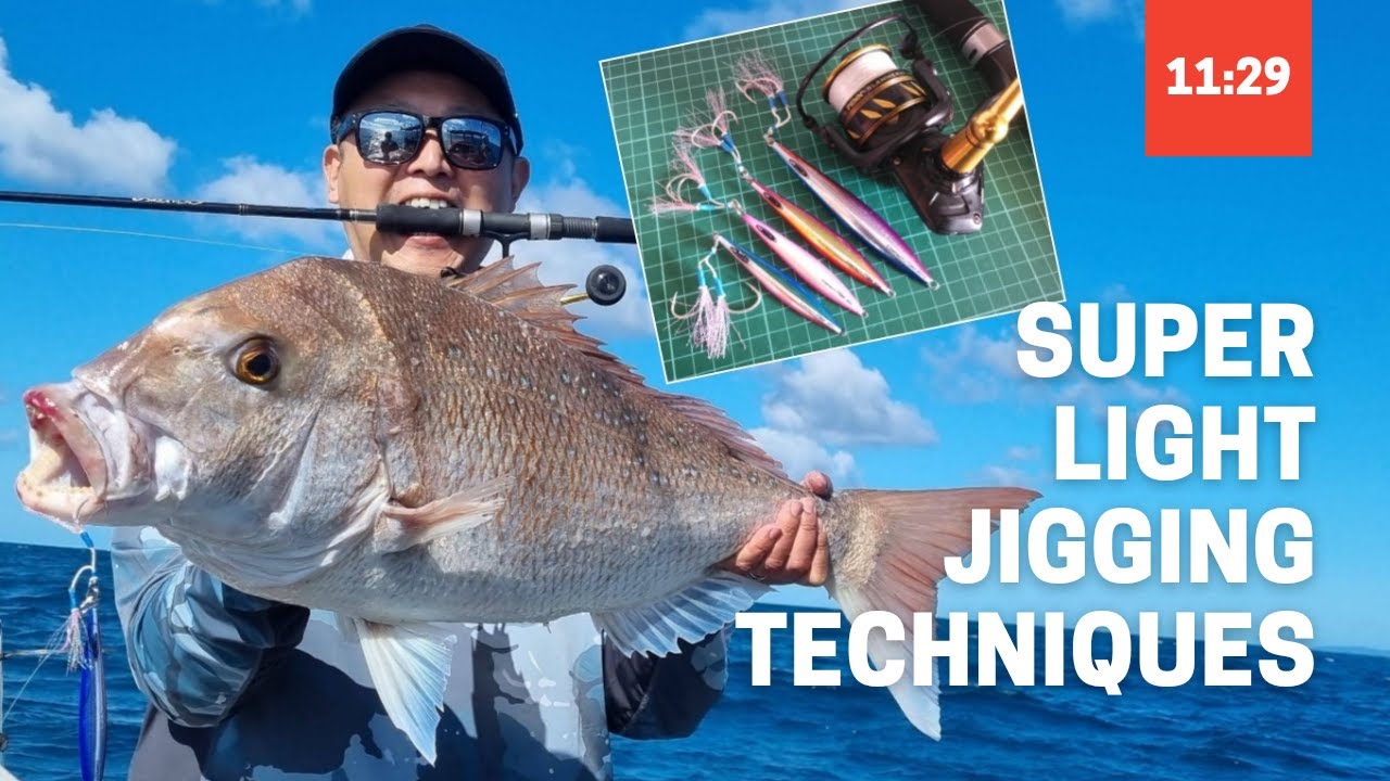 🎯 Light Jigging Techniques and Gear | SLJ Tutorial using Ocean's Legacy Cloud 9 🎣