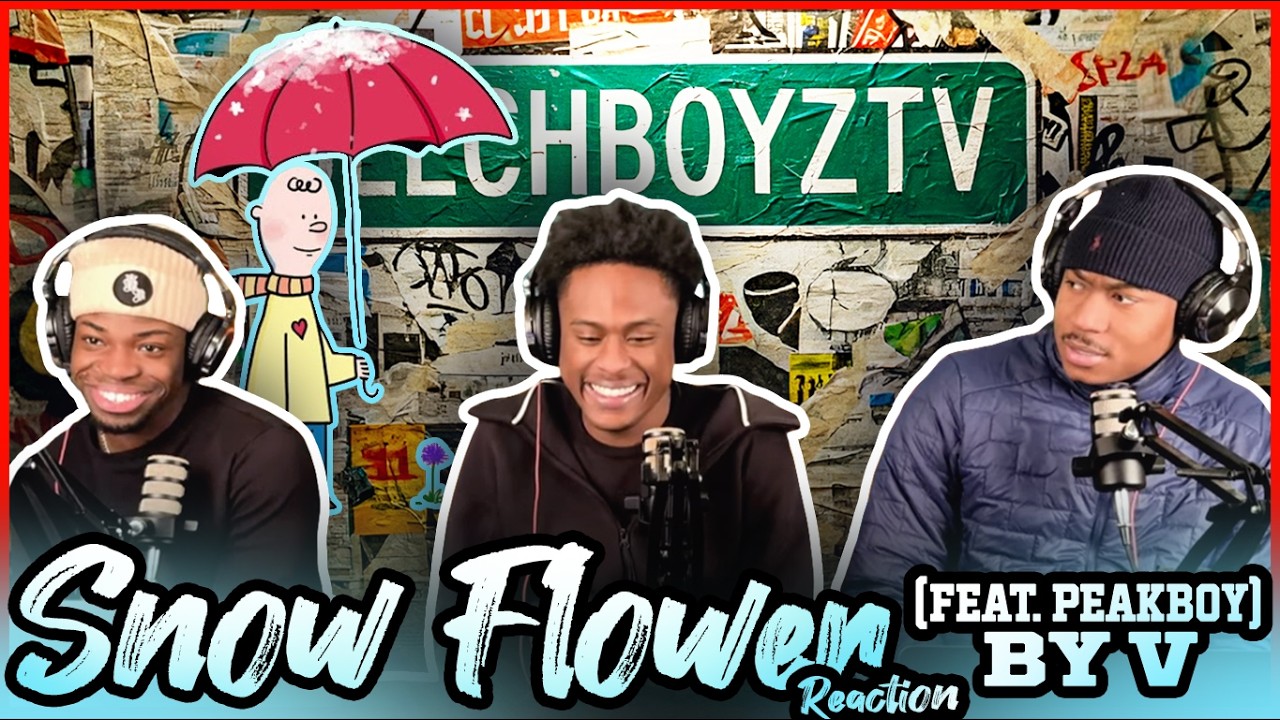 Snow Flower (feat. Peakboy) от V | Реакция