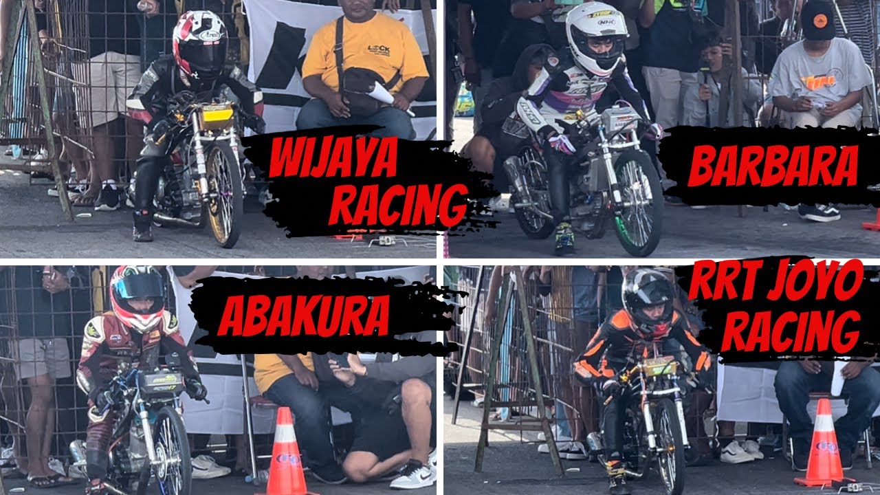 IDW SERI 3 TOP CLASS SUPER FFA 500cc SIAPA TERCEPAT ANTARA WIJAYA RACING | ABAKURA | BARBARA | RRT