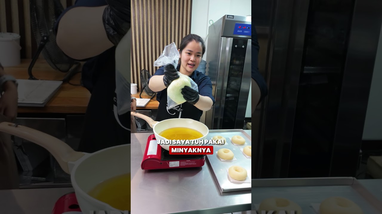 BOCORAN PENJUAL DONAT GORENG DONAT BIAR GA BERMINYAK🤫