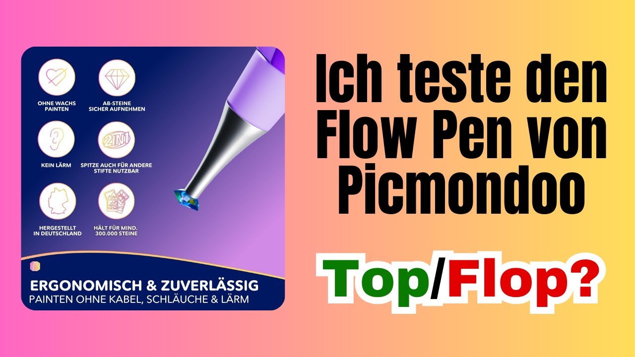 Ich teste den neuen Flow Pen von @Picmondoo  || Produkte im Test