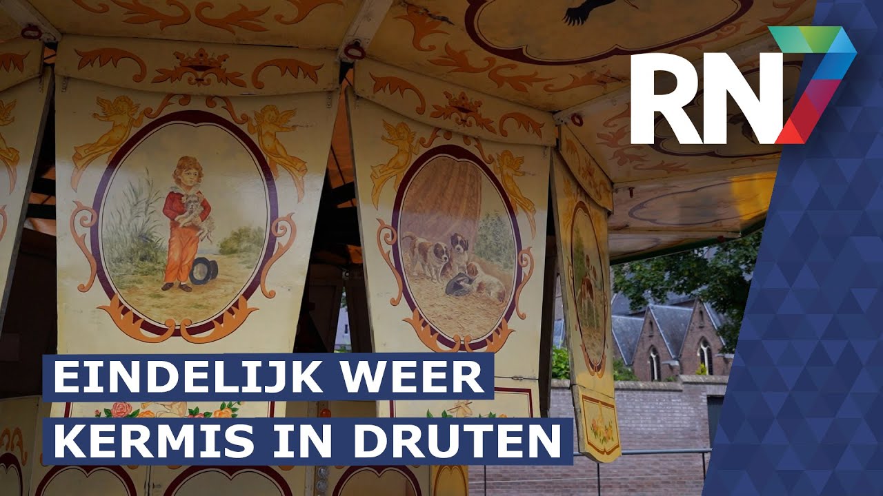 De kermis in Druten wordt na 1,5 jaar weer opgebouwd