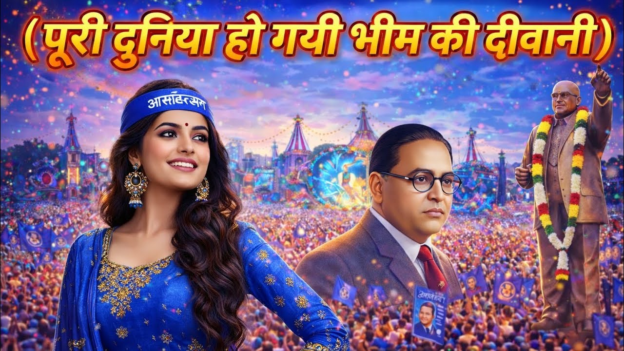 पूरी दुनिया हो गयी भीम की दीवानी // लड़कियों और लड़को का इतना सुपरहिट डांस // ambedkar DJ Stage dance💃