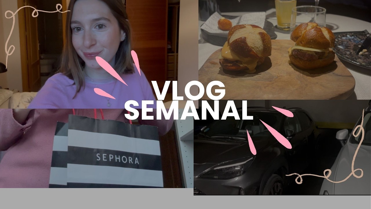 Vlog Semanal ✨ Coche nuevo, nuevos libros ACOTAR y comida en Leña