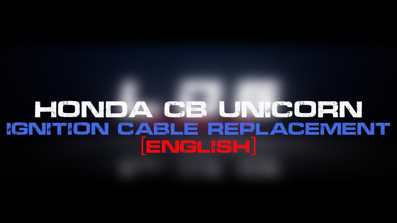 How to replace the ignition coil of Honda CB Unicorn
