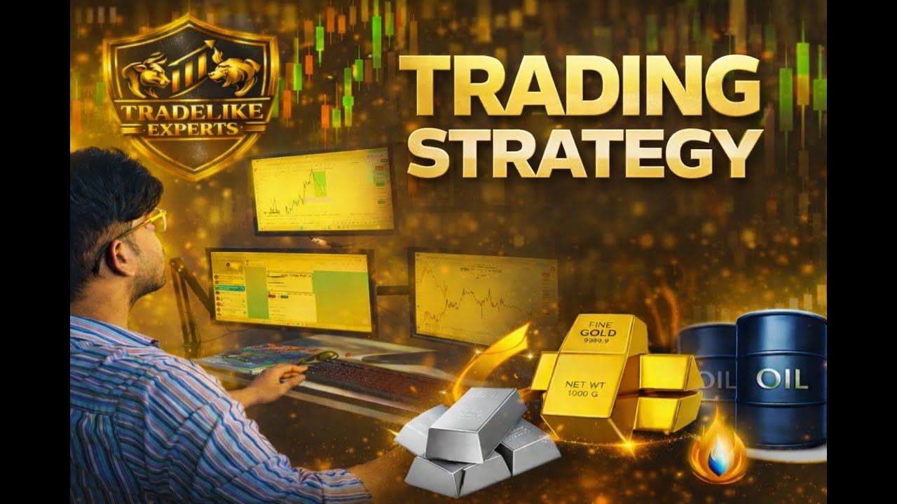 LIVE Trading Strategy 🔴 Crypto + MCX | Live Trade#tradingstrategy #livetrading #trading