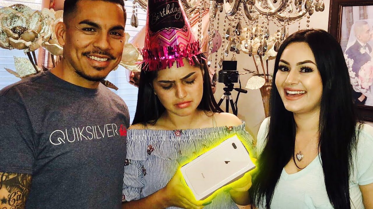 We Had To Prank Her for Her Birthday (iPhone 8 Prank)