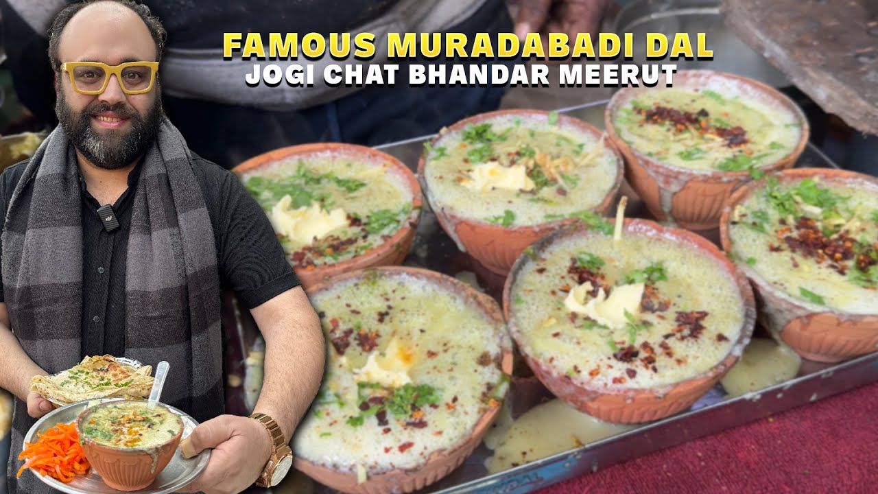 Tadka Wali Muradabadi Dal & Rumali Roti