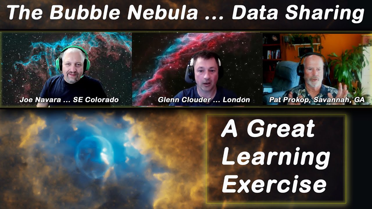 The Bubble Nebula Data Sharing; A Great Way to Learn