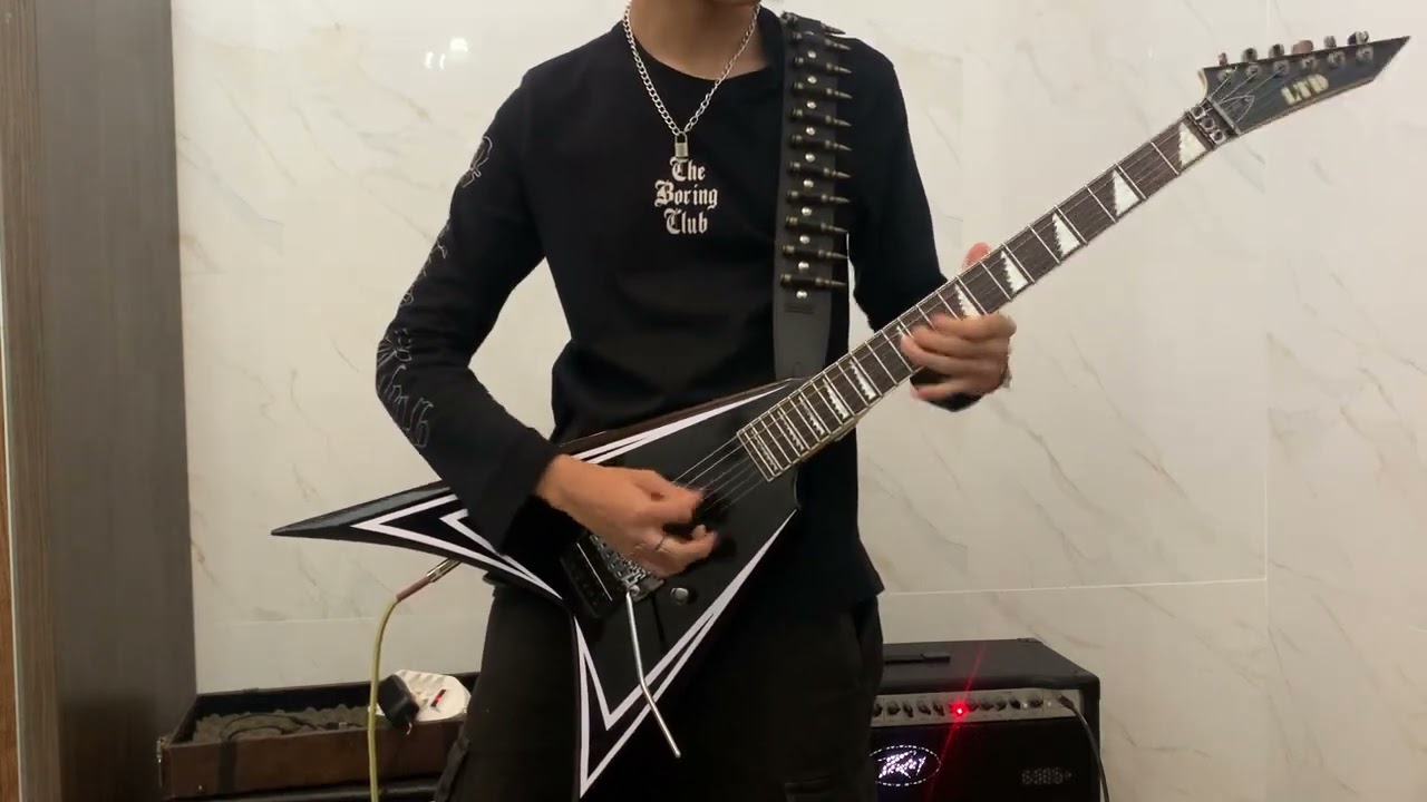 Children Of Bodom- We're Not Gonna Fall (guitar cover) (high quality)