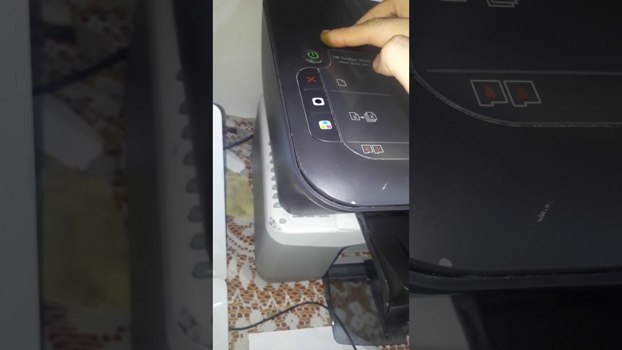 impresora hp deskjet 2050 cartuchos 122 no reconocen titilea luz cartuchos