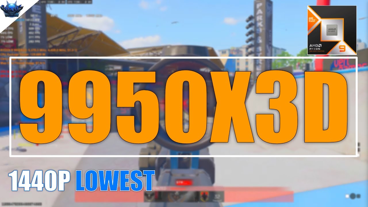 9950X3D and RTX 5090 in Black Ops 6 Multiplayer and Warzone at 1440P Lowest Settings