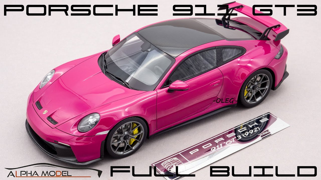 1/24 Porsche 911 GT3 Alpha Model AM02-0047 Full Build
