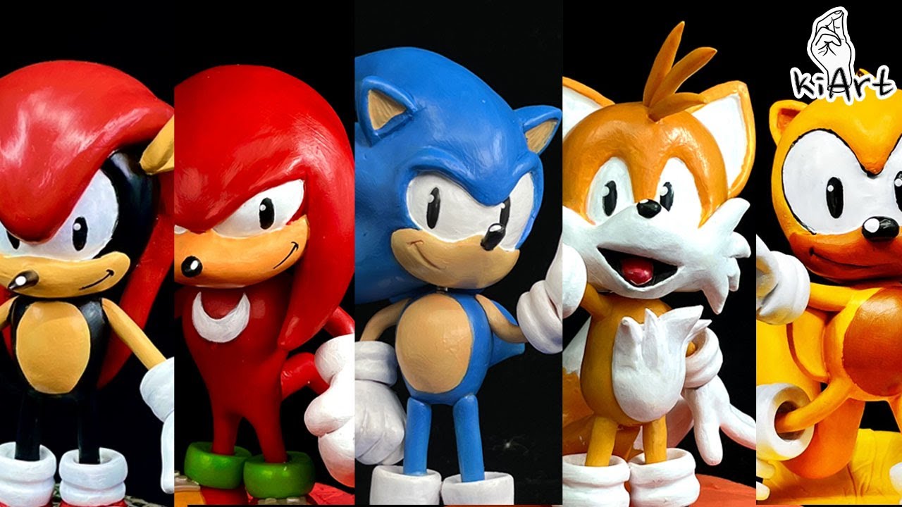 Создать коллекцию Sonic Mania (Sonic, Tails, Knuckles, Mighty, Ray) [kiArt]