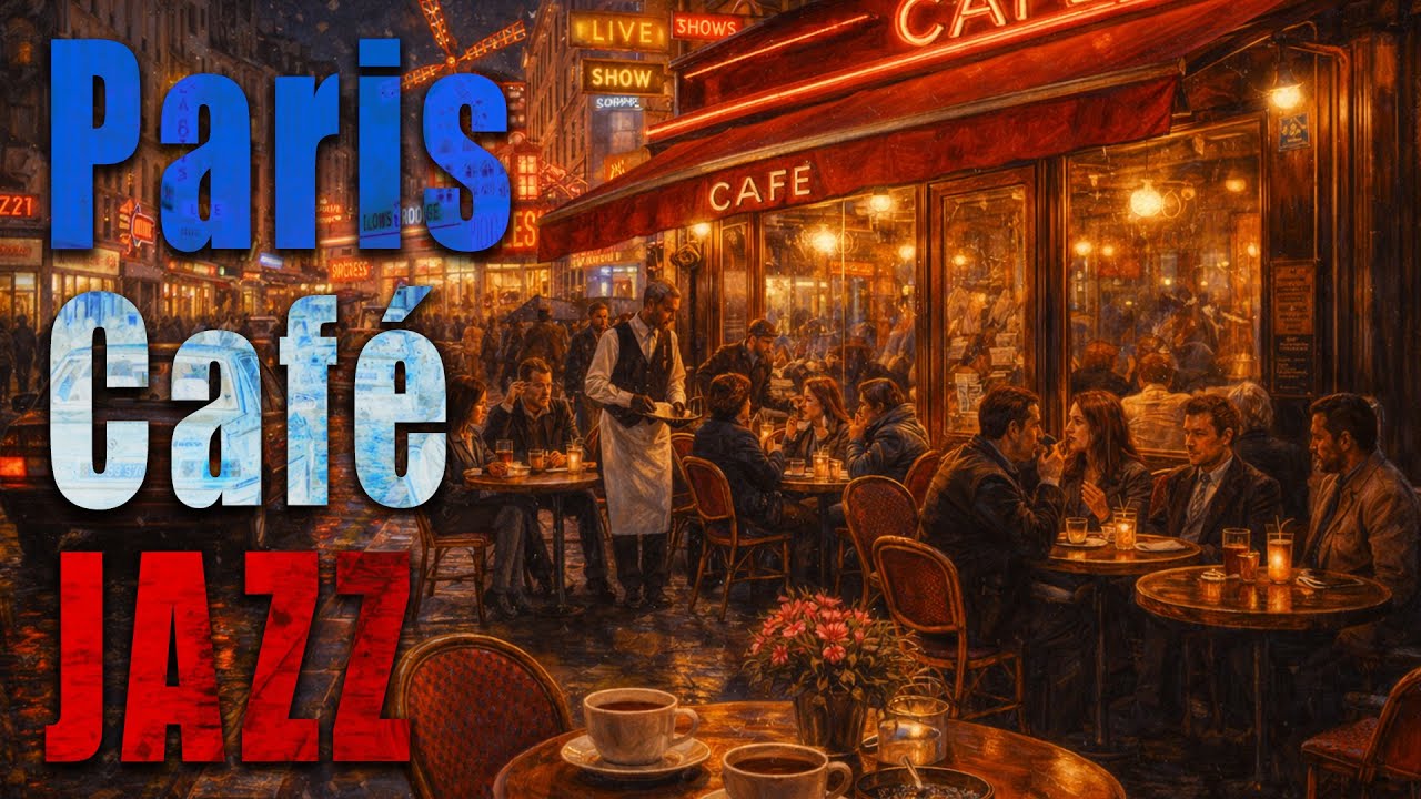 Paris Café Jazz — Smooth Café & Night Jazz Mix | World Jazz Lounge