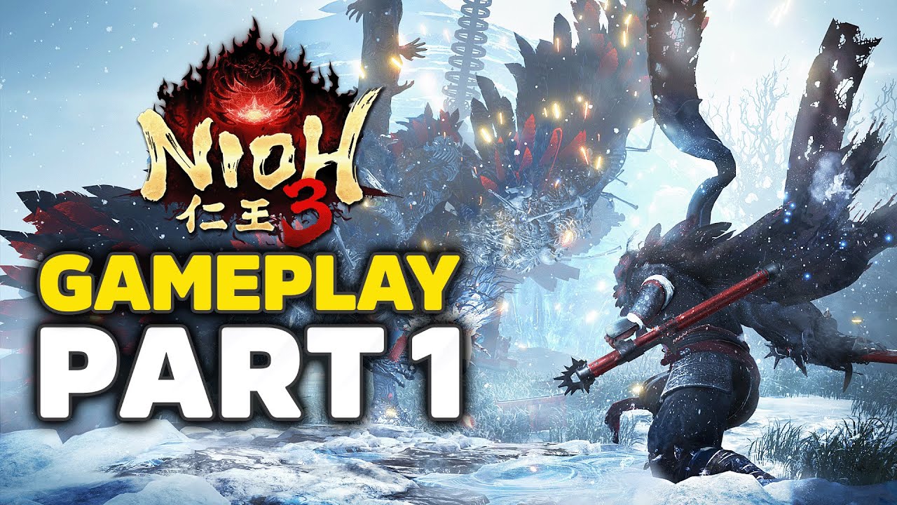 Nioh 3 Gameplay Part 1 In 4K HD - 37 Minutes Of Gameplay