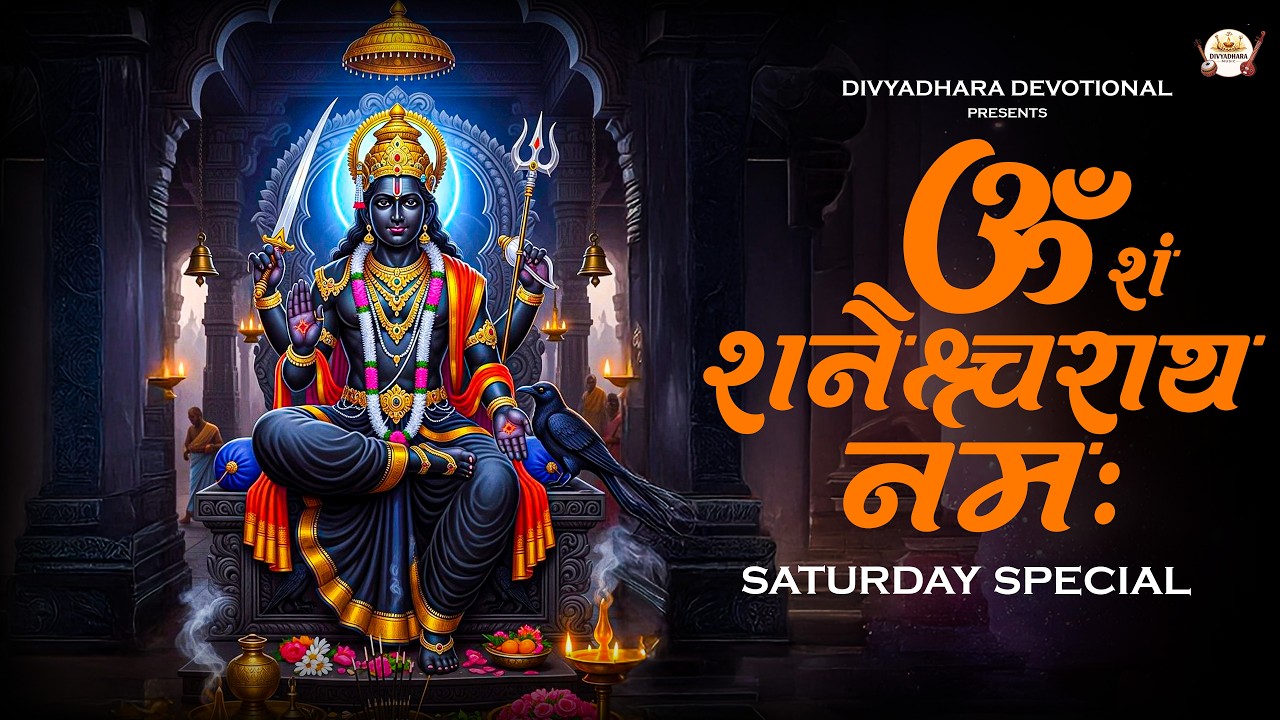 ॐ शं शनैश्चराय नमः | Powerful Mantra | 108