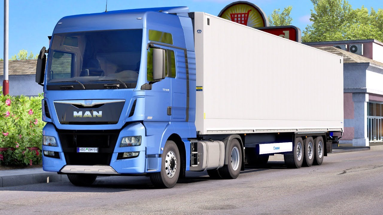 RUSMAP 2.2.1 +ЮЖНЫЙ РЕГИОН 9.0 БЕТА - EURO TRUCK SIMULATOR + LOGITECH G29