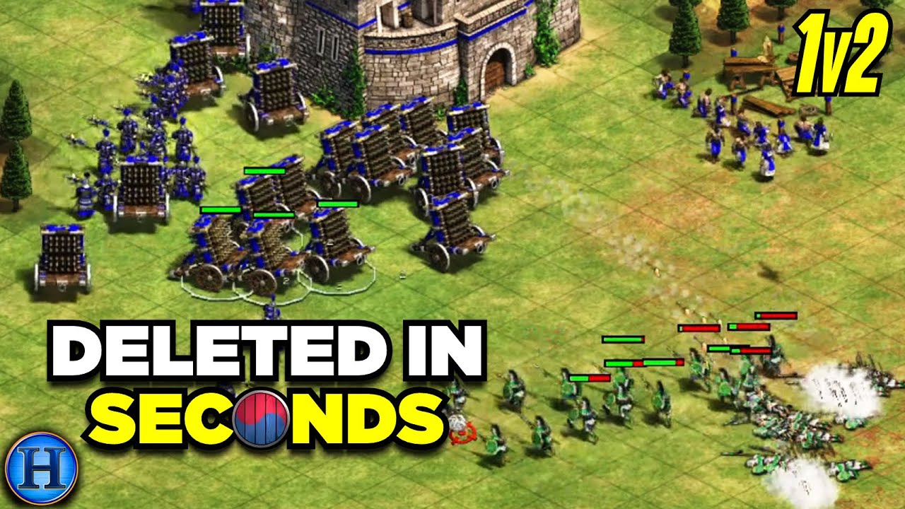 This NEW Koreans Deathball Looks INSANE | 1v2 AoE2