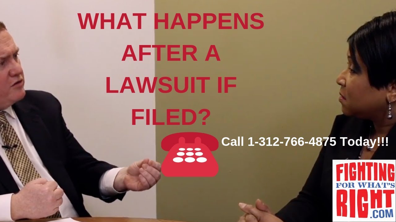 What Happens After a Lawsuit if Filed?: Chicago Personal Injury Attorney