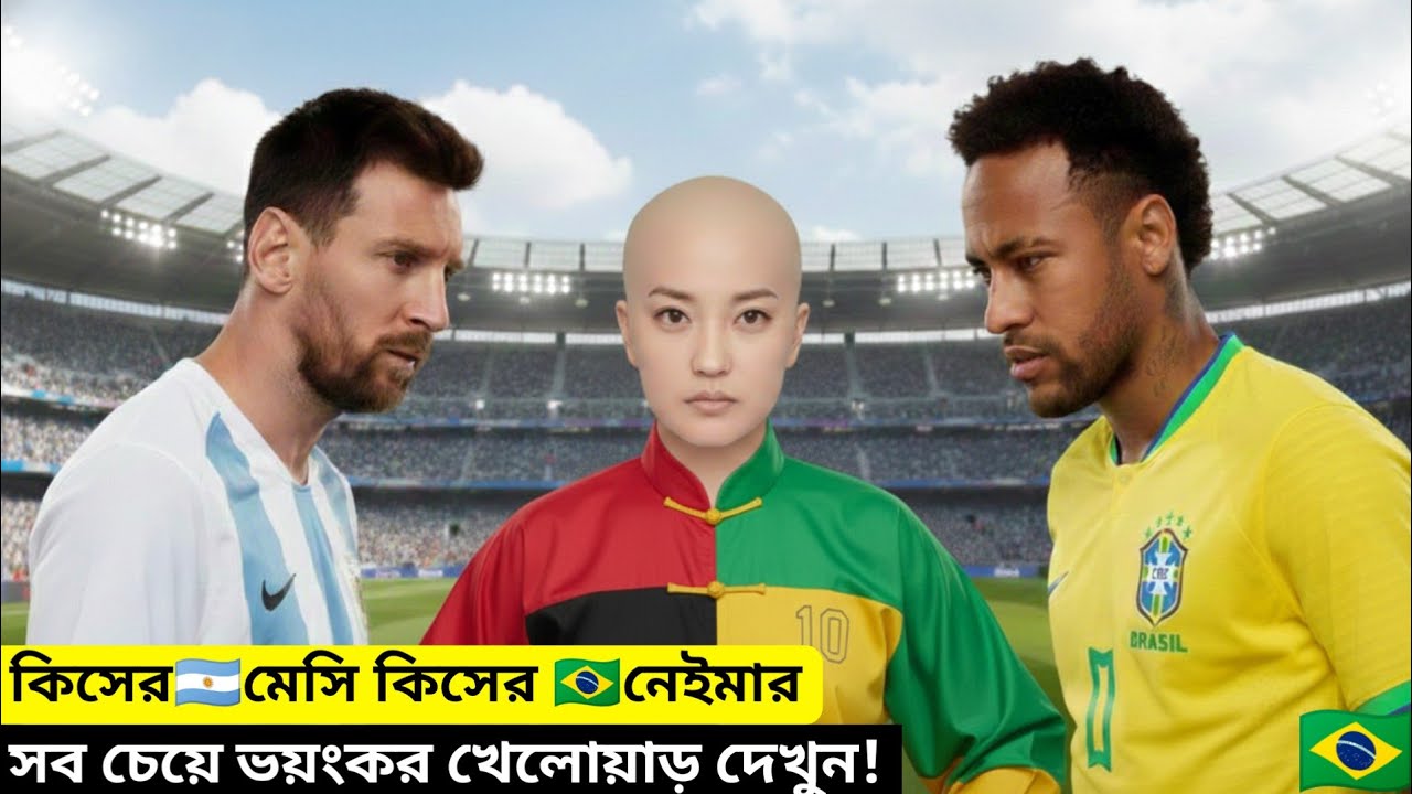 কিসের মেসি কিসের নেইমার! তার থেকেও ভয়ংকর খেলোয়াড় দেখুন😱 Kung Fu Football | Movie Explained Bangla