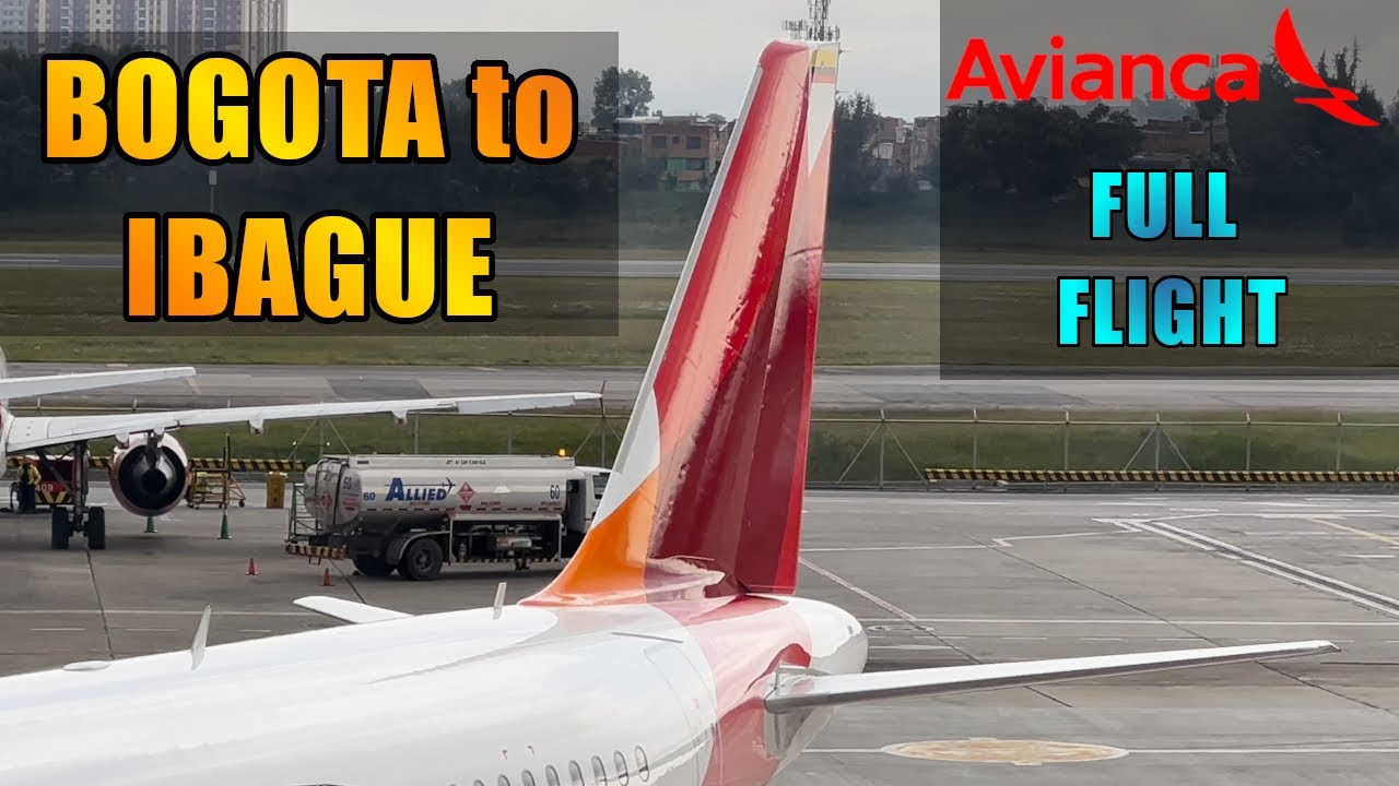 FULL FLIGHT | AVIANCA | Bogota to Ibague | Flight Report (# 139)