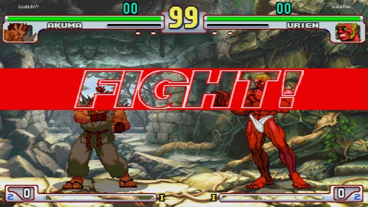 Street Fighter 30th Anniversary Collection Urien vs Akuma