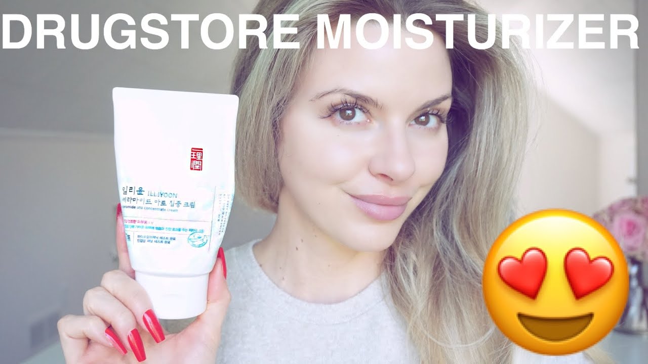 NEW FAVORITE DRUGSTORE MOISTURIZER!! | Illiyoon Ceramide Ato Concentrate Cream | Bauer Beauty