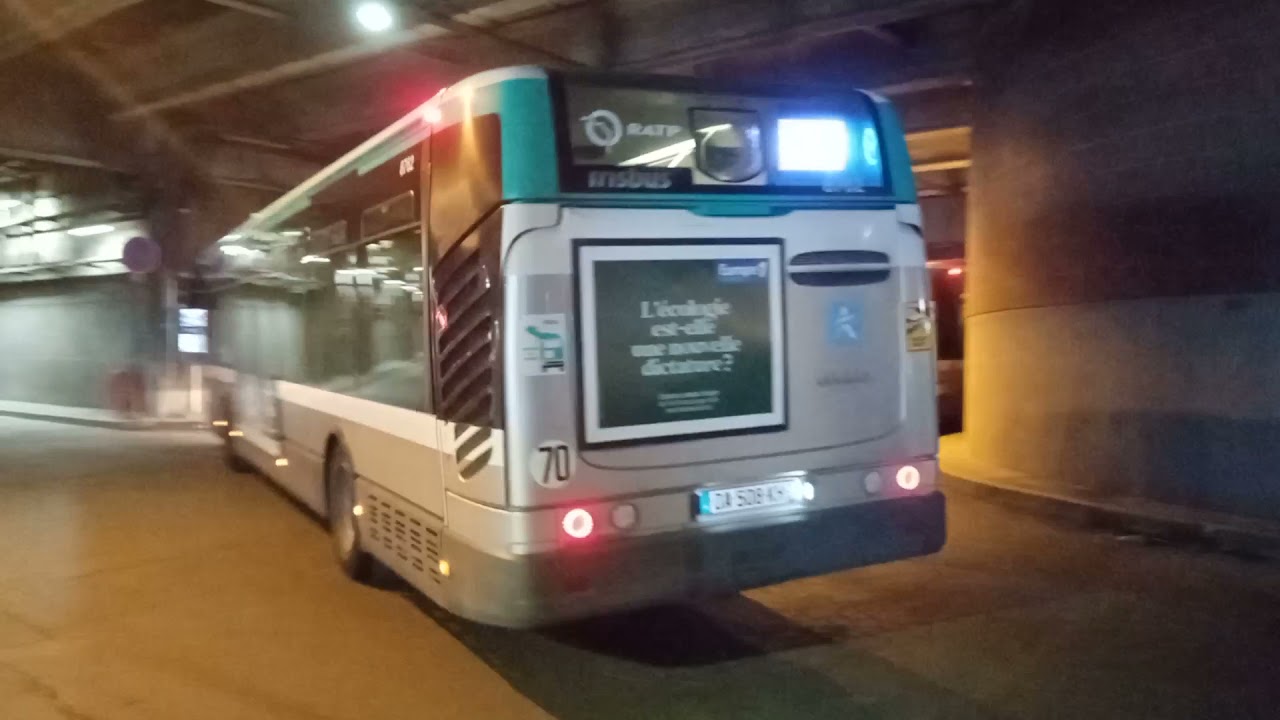 Spot des bus ( RATP ) à La Défense