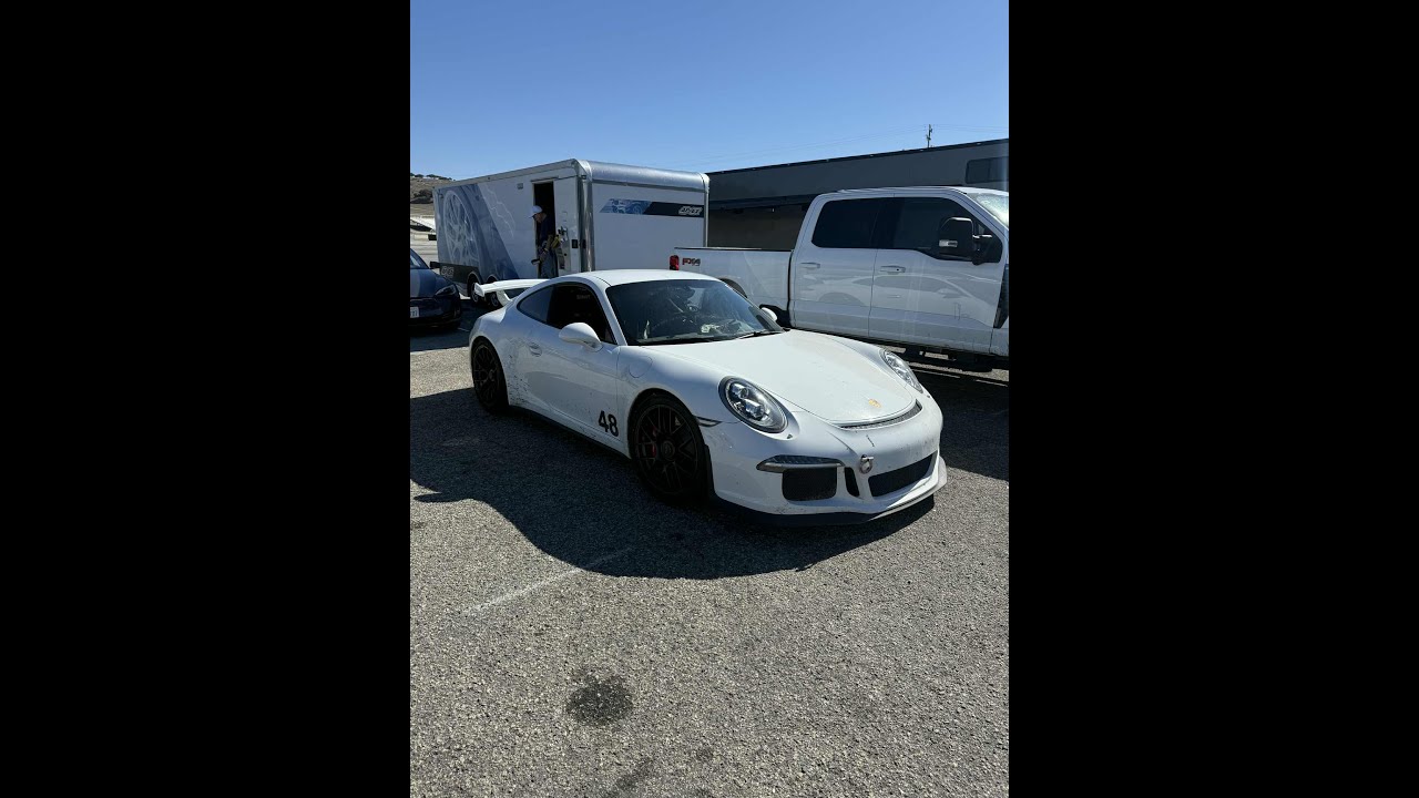 JMR: 991.1 GT3 x Laguna Seca = Slippy Lap