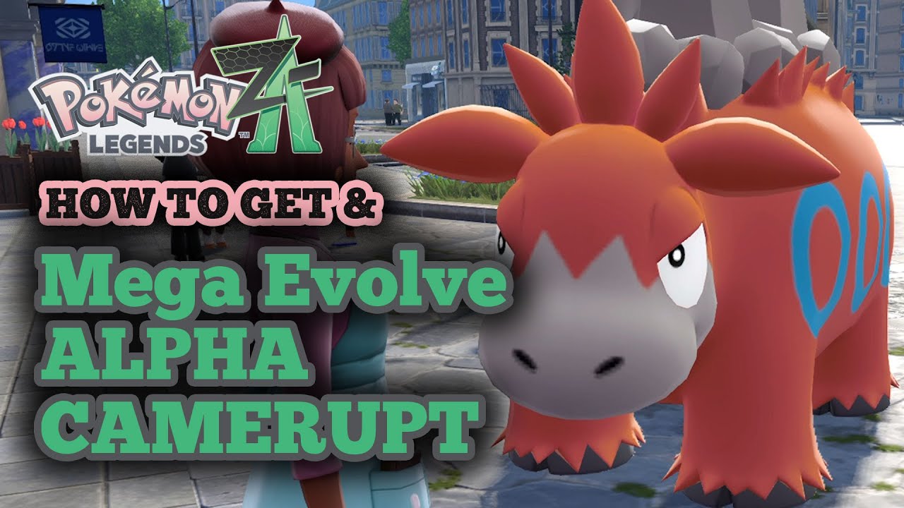 How to Get Alpha Camerupt in Pokemon Legends Z-A - Show Me a Mega Camerupt