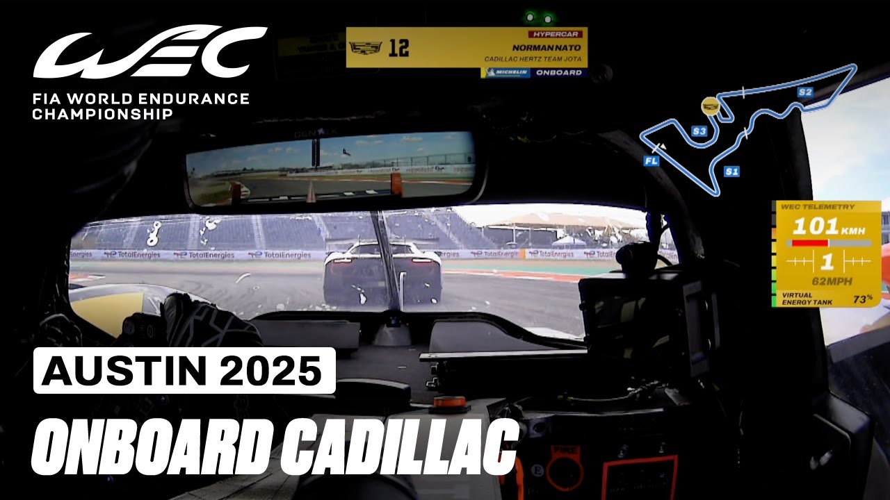 Cadillac’s Hypercar V8 Screams Around COTA 🦅 | 6 Hours of COTA 2025 | FIA WEC