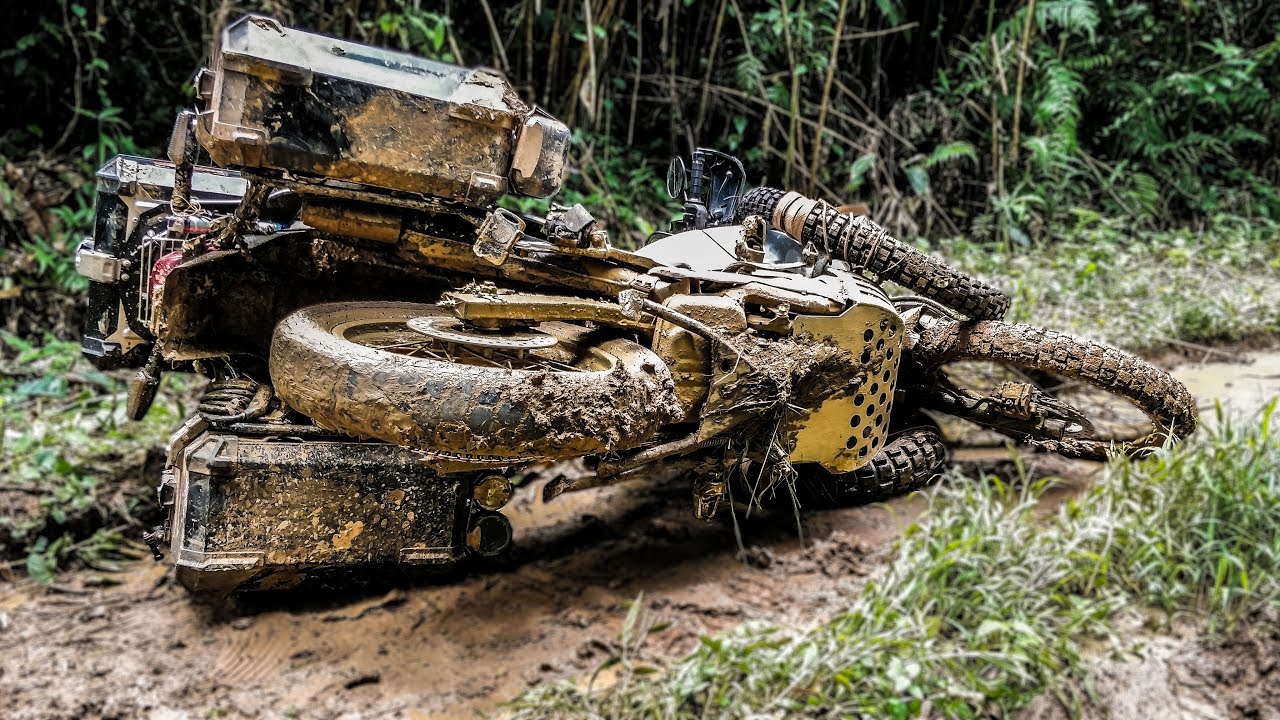 TRAPPED in the JUNGLE of CAMEROON | Motorcycle World Tour | Africa #58