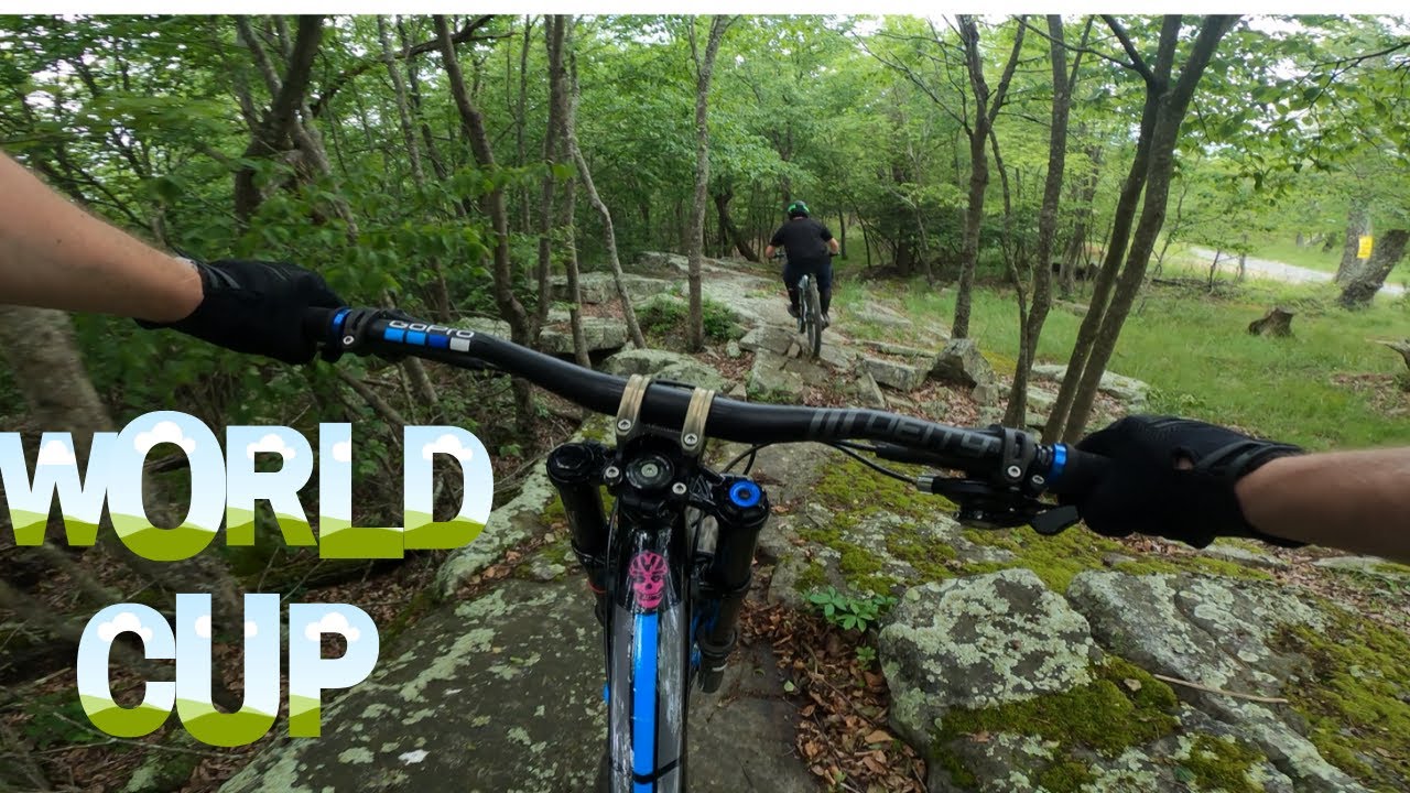 World Cup Trail at Massanutten Bike Park [Full Trail 4k]